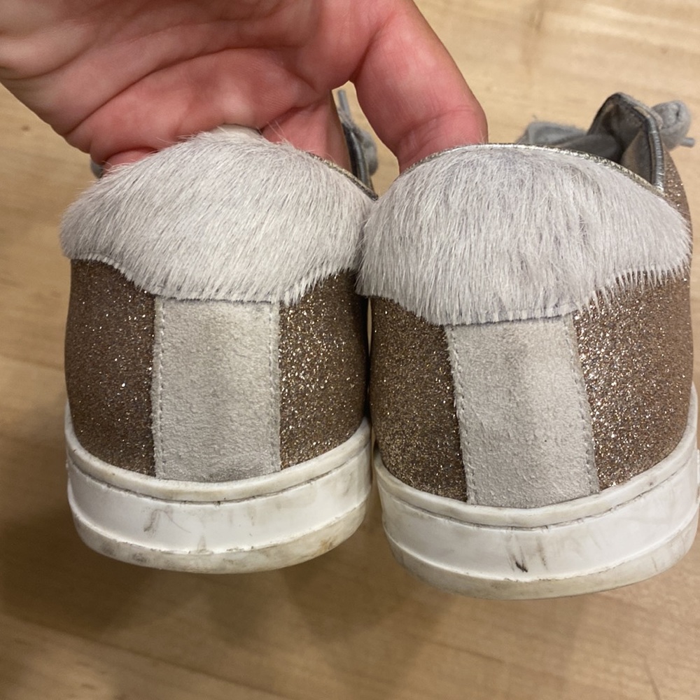 p448 rose gold sneakers